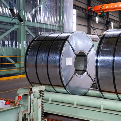 SPCC ASTM Galvanized Steel Coil Width 1250MM JIS G3141 High Strength