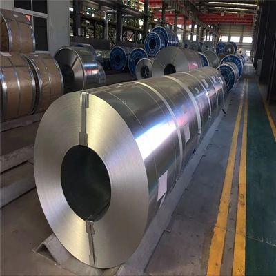 DC01 DC02 Hot Rolled Galvanized Steel Coil ST37 Spangle Coating For Construction