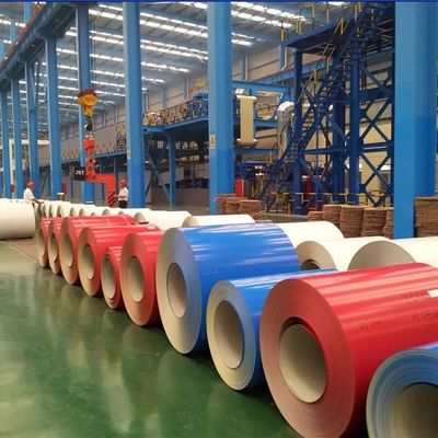 DX51D PPGI Prepainted Galvanized Steel Coil Corrugated 0.6MM Z275g For Roofing Sheet