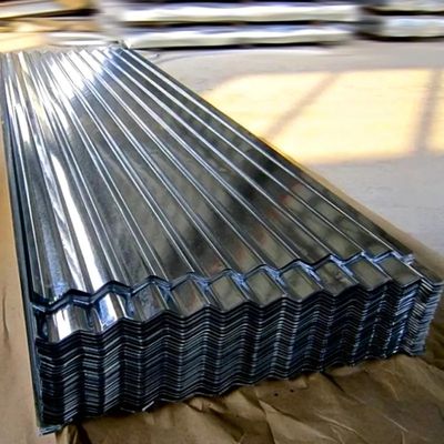 Zinc Coated Galvanized Gi Steel Sheet DX51D Z100g Corrugated Roofing Plate For Building
