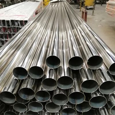ISO AISI 904L Stainless Steel Pipe Round Shape Hot Rolled 10MM  For Decoration