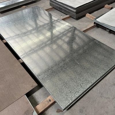 SGCC Z35g Galvanized Steel Sheet SGS Test Zinc Coating 0.45mm Thick With Zero Spangle