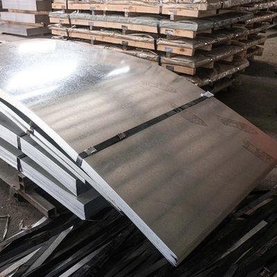 SPCC DC01D Galvanized Steel Sheet Gi Plate 4' x 8' ISO Certificate For Roofing
