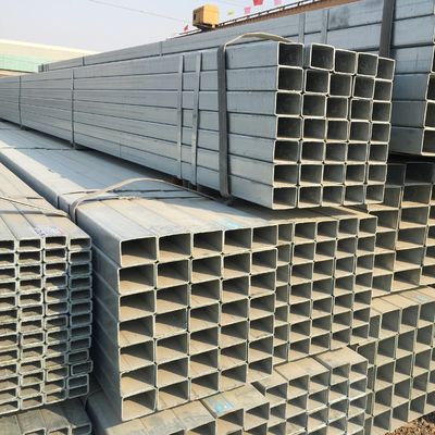 DX54D EN10327 GI Galvanized Rolled Steel Section Customized Hollow Structural Steel