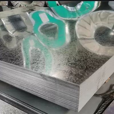 Small Spangle 3mm Hot Galvanized Steel Sheet SGCC GI Zinc Sheet
