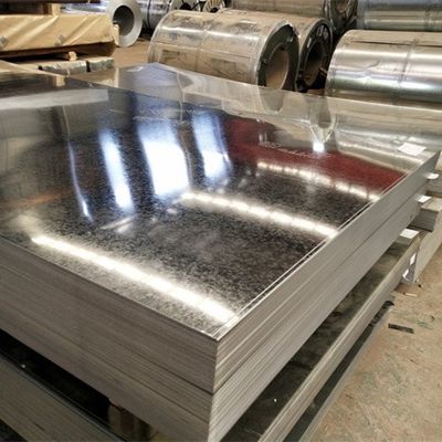 24 Gauge HR Plain Galvanized Steel Sheet Metal AISI Q355E Q345C