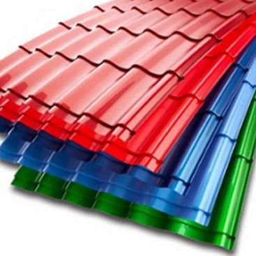 Custom Wave Aluminum Zinc Galvanized Steel Sheet PPGI Color Coated