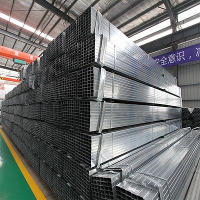 EN10327 Hot Dip GI Galvanized Square Pipe Welded Steel 20mm x 20mm