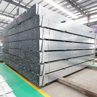 EN10327 Hot Dip GI Galvanized Square Pipe Welded Steel 20mm x 20mm