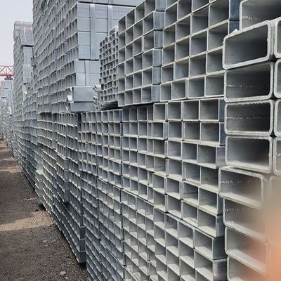 DX54D EN10327 GI Galvanized Rolled Steel Section Customized Hollow Structural Steel