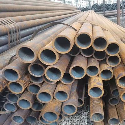 ASTM A106 GR.B Round Mechanical Boiler Steel Tube Seamless  SCH40 SCH60 ISO Certificate
