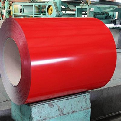 AISI Q235 Q345 Prepainted Ppgi Colour Coated Sheet Steel Coil Polished Surface