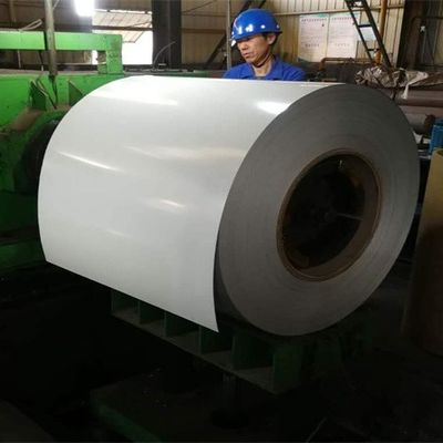 AISI Q235 Q345 Prepainted Ppgi Colour Coated Sheet Steel Coil Polished Surface